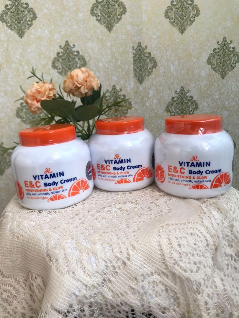 vitamin e&c body cream