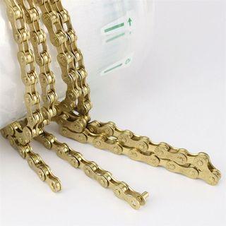 bronze bike chain