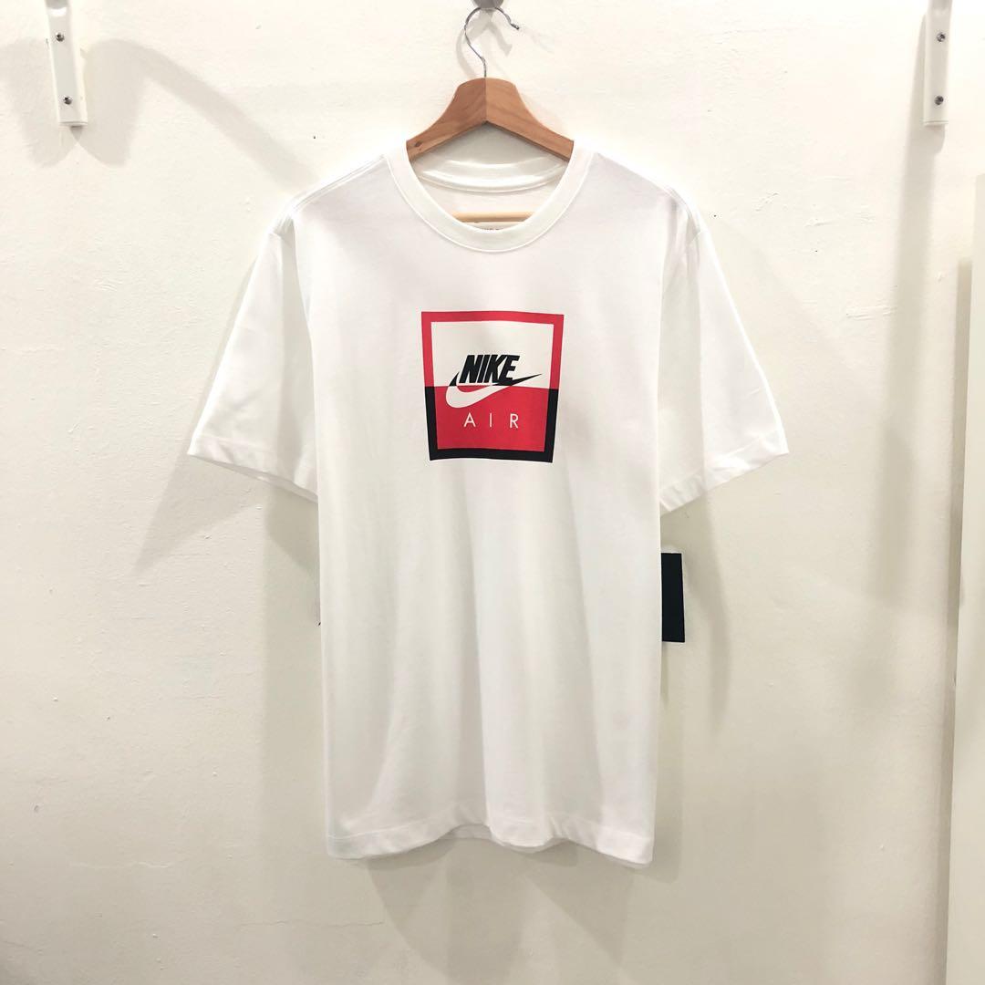Nike air box 2024 logo t shirt