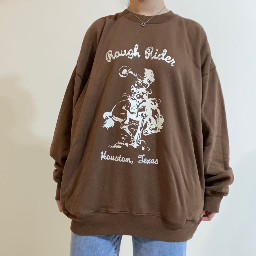 Rough rider outlet brandy melville sweatshirt