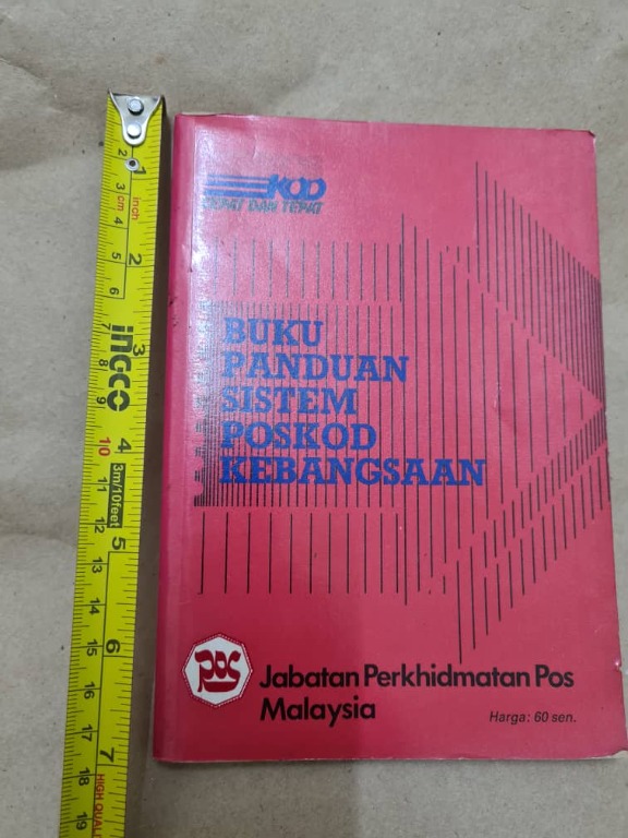 Buku Poskod Jabatan Pos Antiques Vintage Collectibles On Carousell