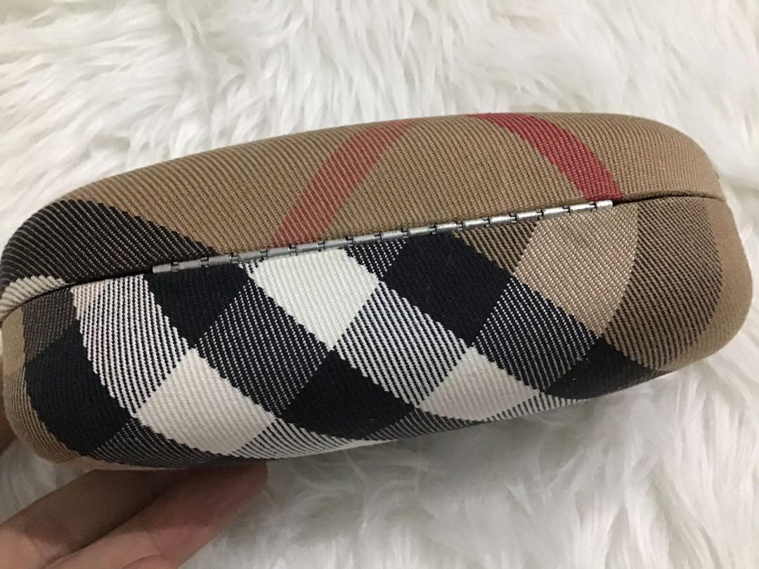 Burberry eyeglasses case sales