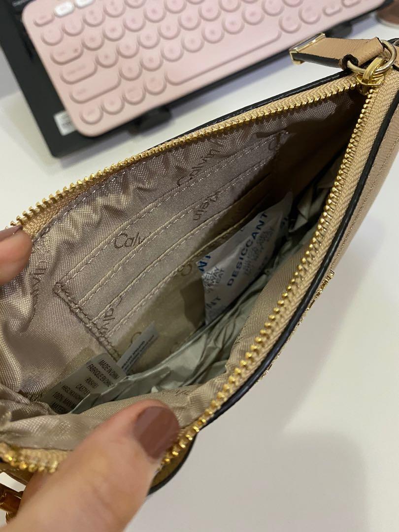 Calvin klein large on sale wristlet