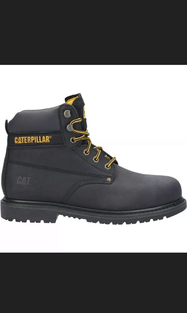 CAT Caterpillar Powerplant Safety Boots SB Industrial Steel Toe