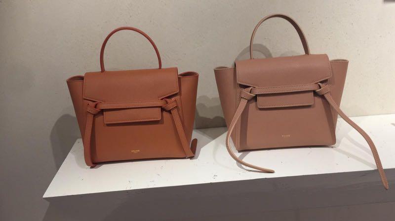 celine belt bag tan