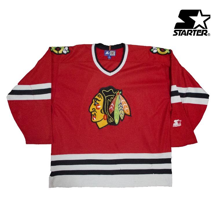 Blackhawks ice hockey jersey Clearance