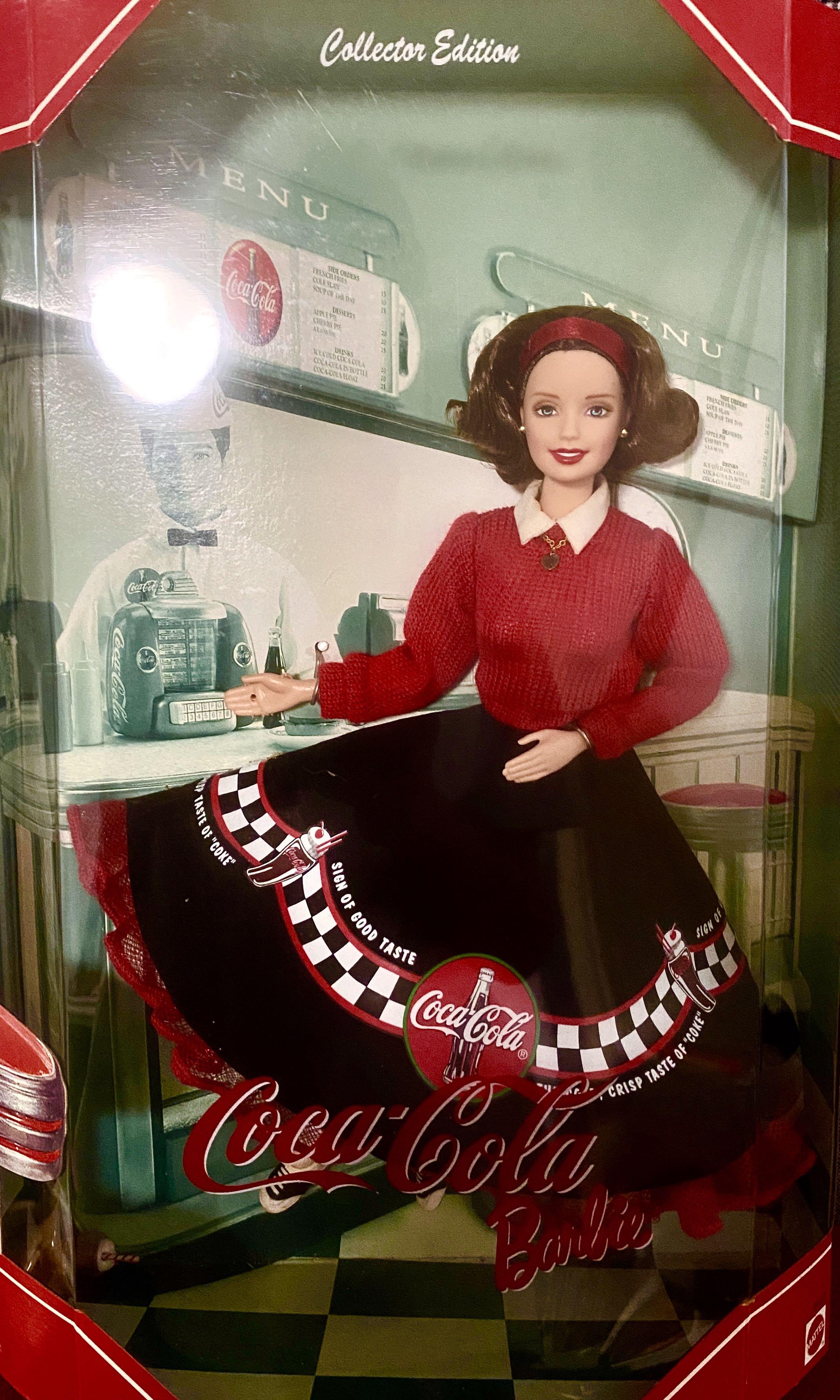 Coca Cola Collector Edition Barbie Doll, Hobbies & Toys, Toys & Games on Carousell