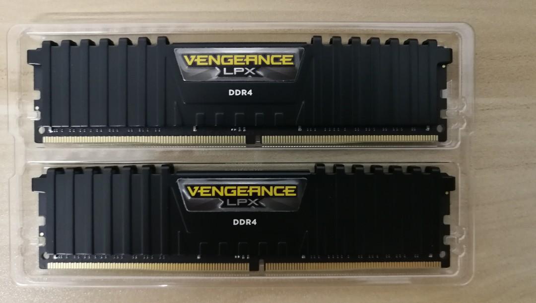 Corsair Vengeance LPX 32GB (2 16 GB) DDR4 DRAM 3200MHz C16 (Part No: CMK32GX4M2B3200C16), Computers & Tech, Parts & Accessories, Networking on Carousell