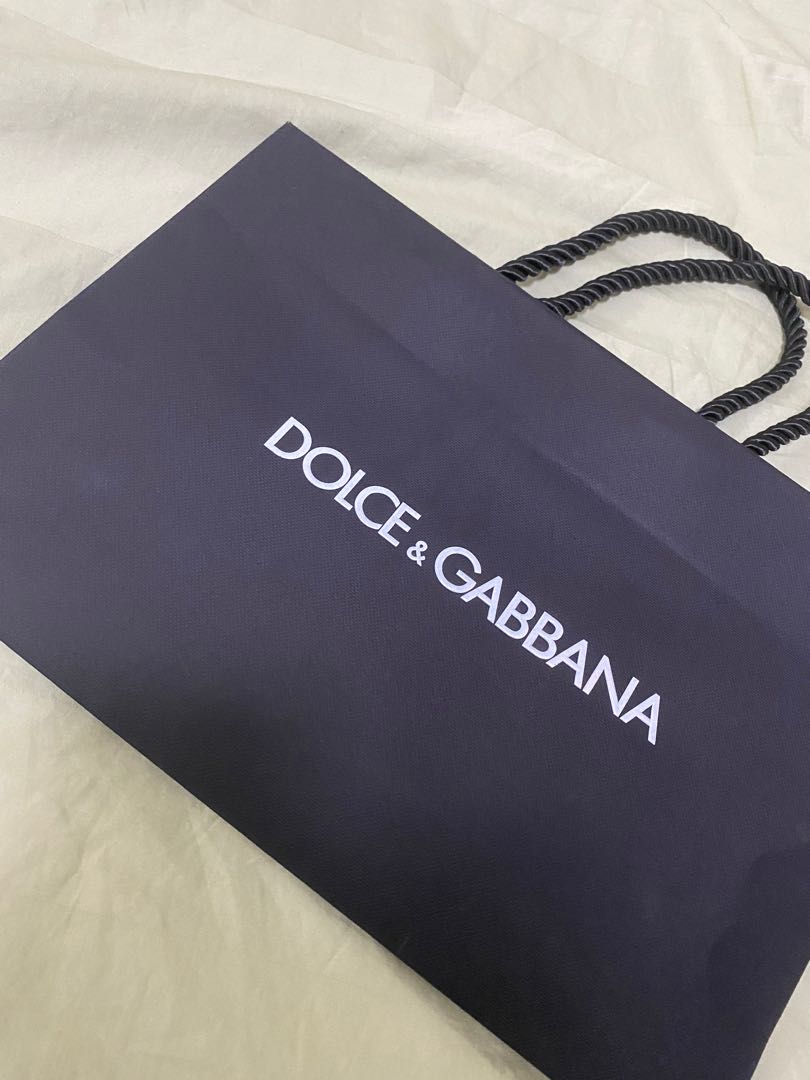 Dolce & Gabbana Paper Bag, Luxury, Bags & Wallets on Carousell