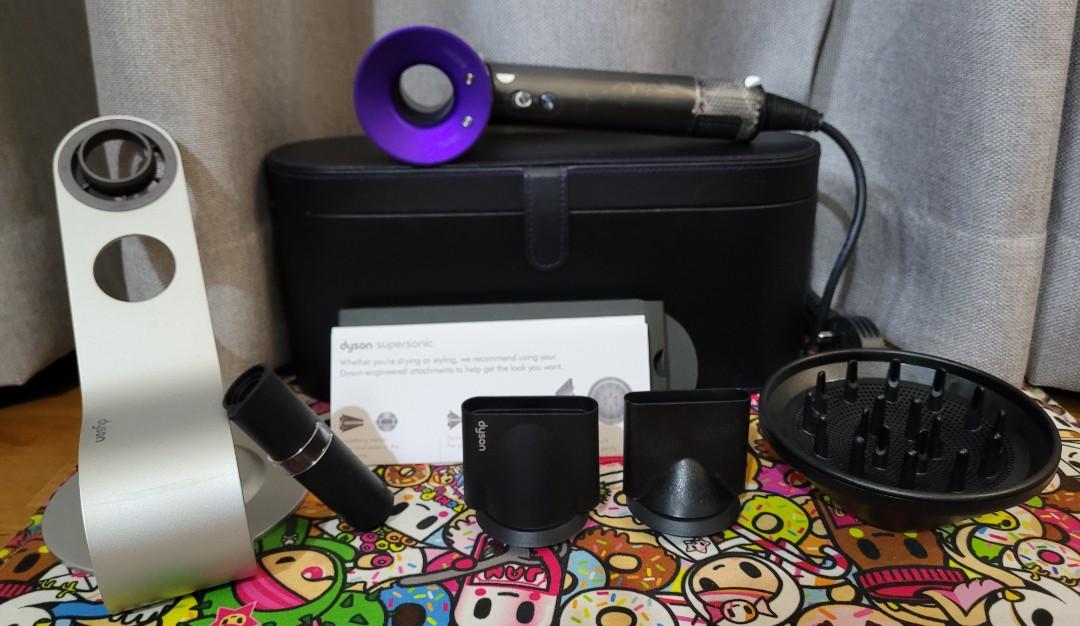 Dyson Supersonic Hair Dryer (Black/Purple), Beauty & Personal Care 