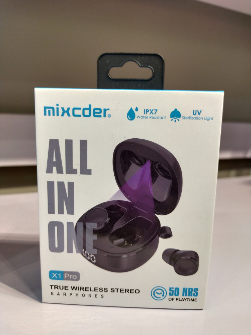 Mixcder X1 Pro True Wireless Stereo Earphone (x1 pro), Audio, Earphones ...