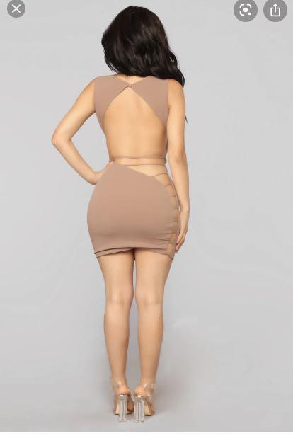 Fashion Nova open back dress Women s Fashion Clothes on Carousell