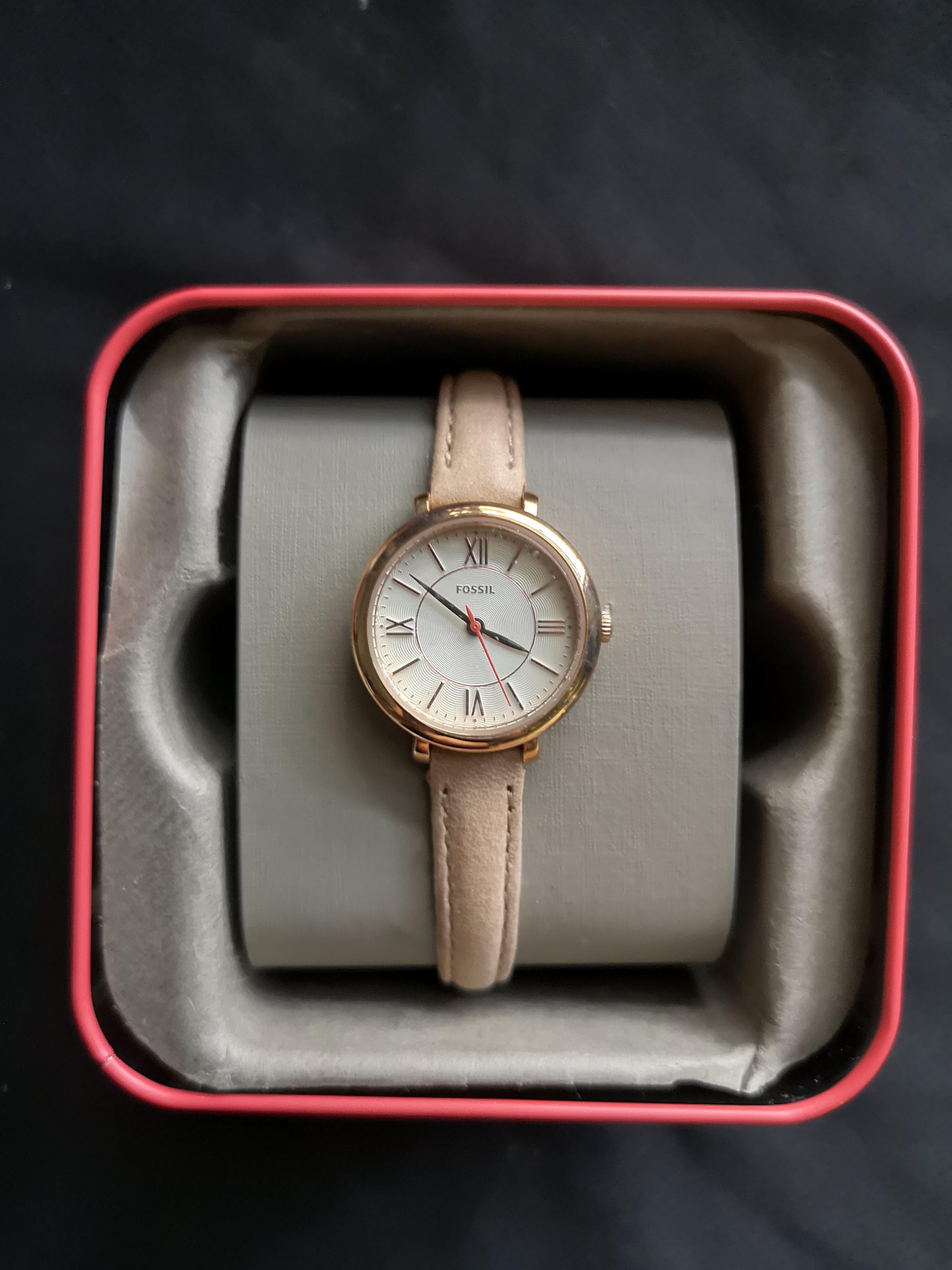 Fossil Women's Leather Watch, Women's 