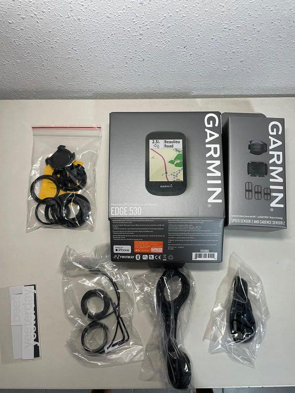 garmin edge 530 speed and cadence sensor