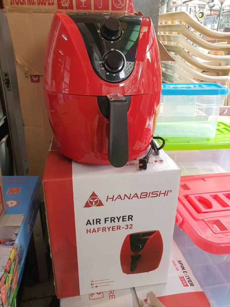 Hanabishi air hot sale fryer size