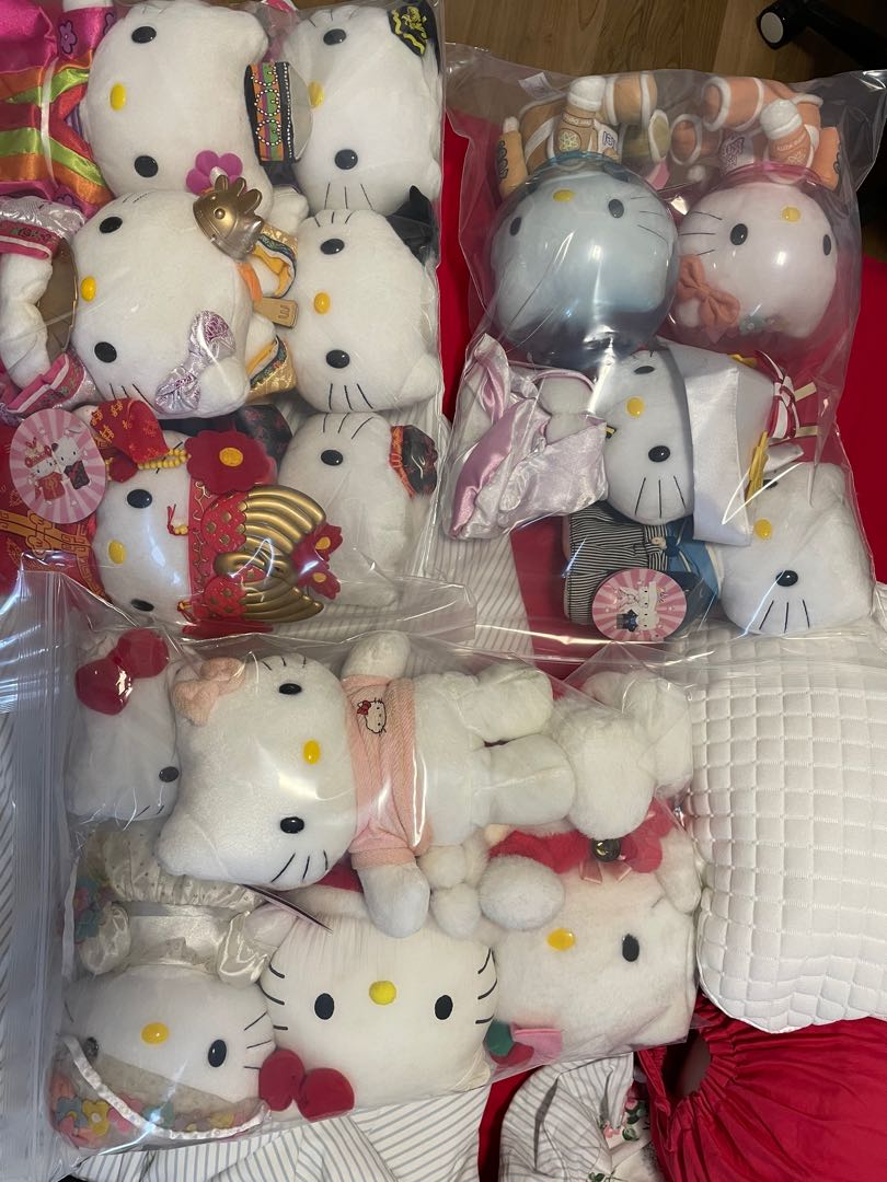 hello kitty plush collection
