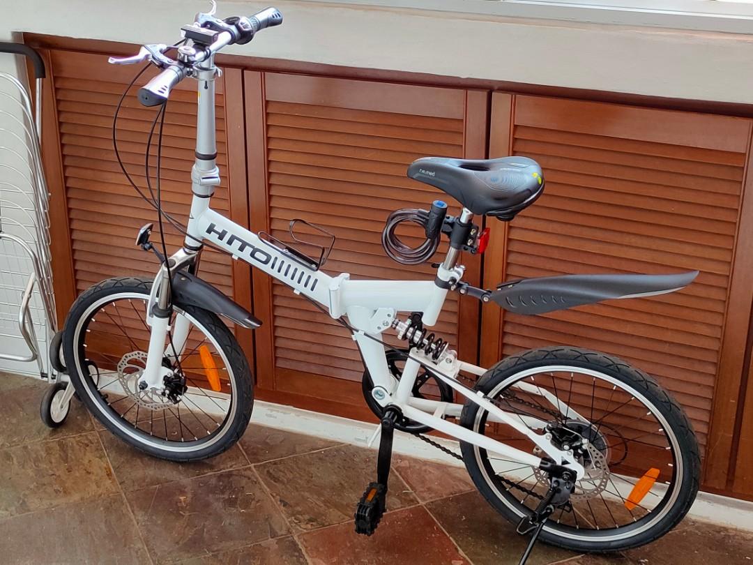 HITO 20 Inch Bicycle Good condition Price included accessories Sports Equipment Bicycles Parts Bicycles on Carousell