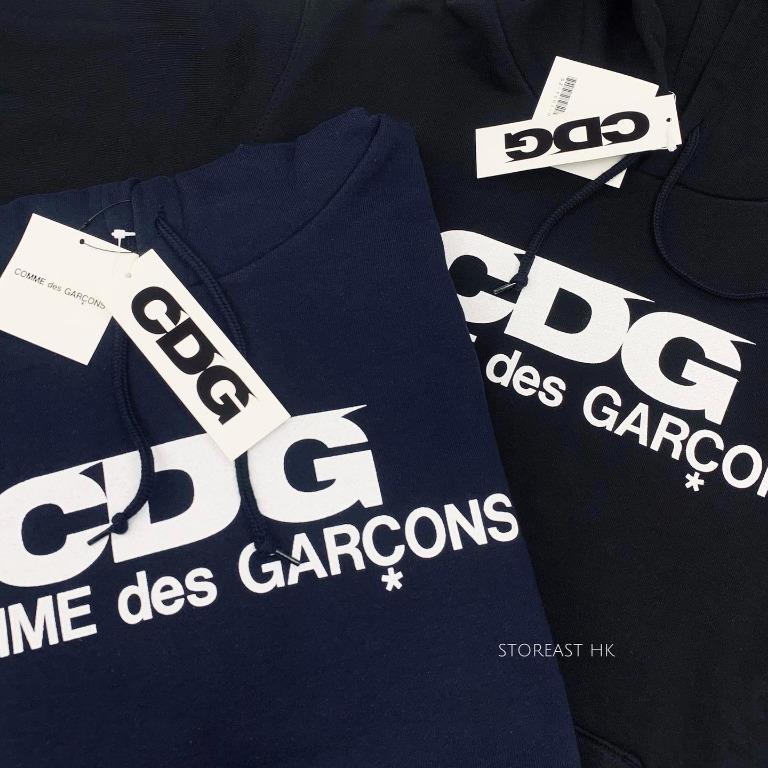 Hot Item CDG Comme Des Garcons Logo Hoodie