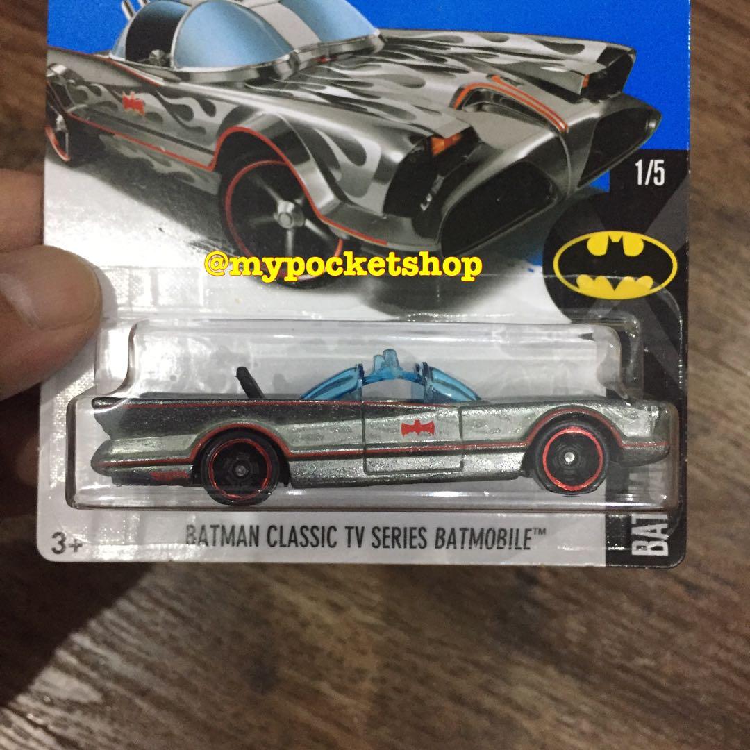 Hot Wheels 1966 TV SERIES BATMOBILE Zamac (Unpainted) / 2016