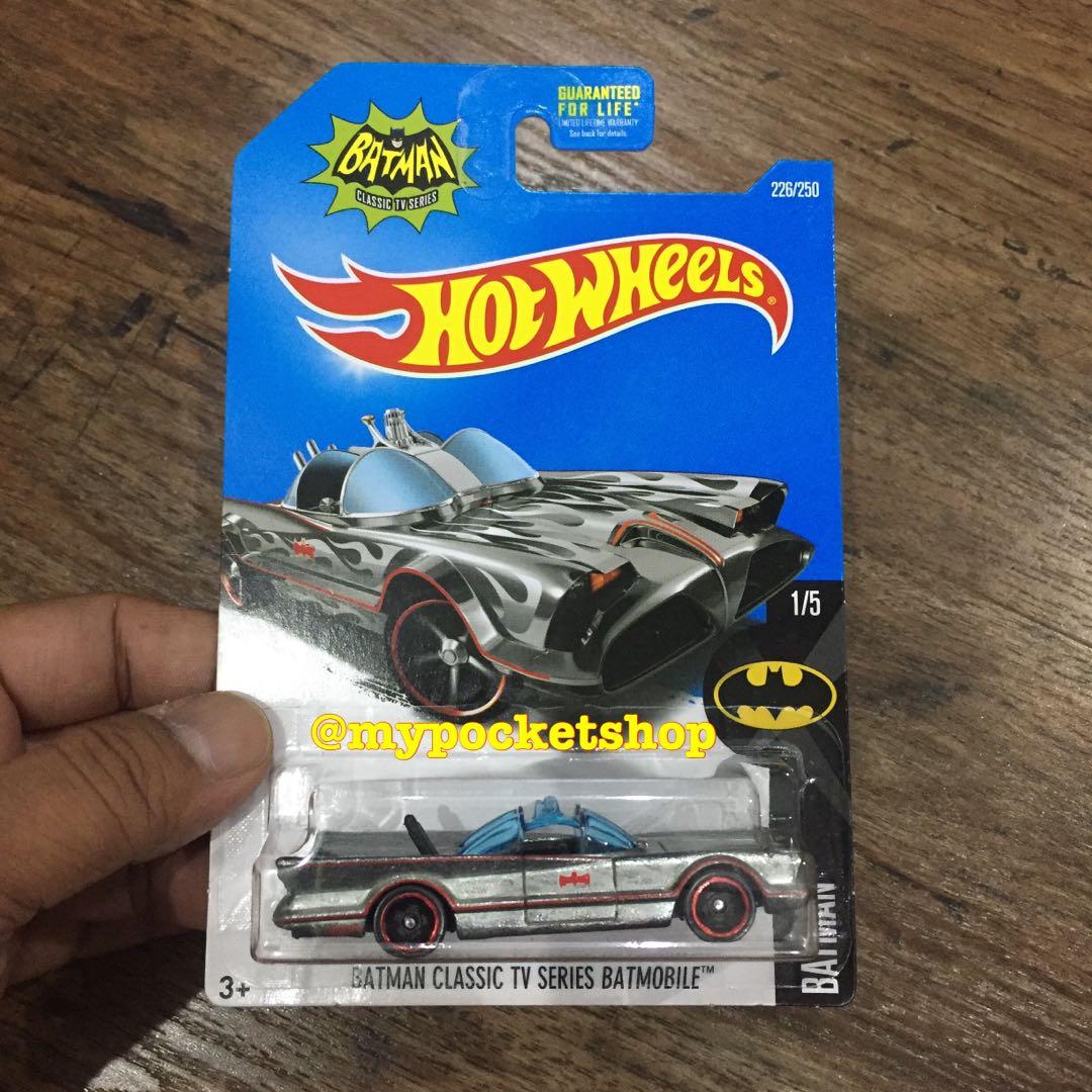 DC Batmobile Lot of 2 Silver Gray C90 2019 Hot Wheels 
