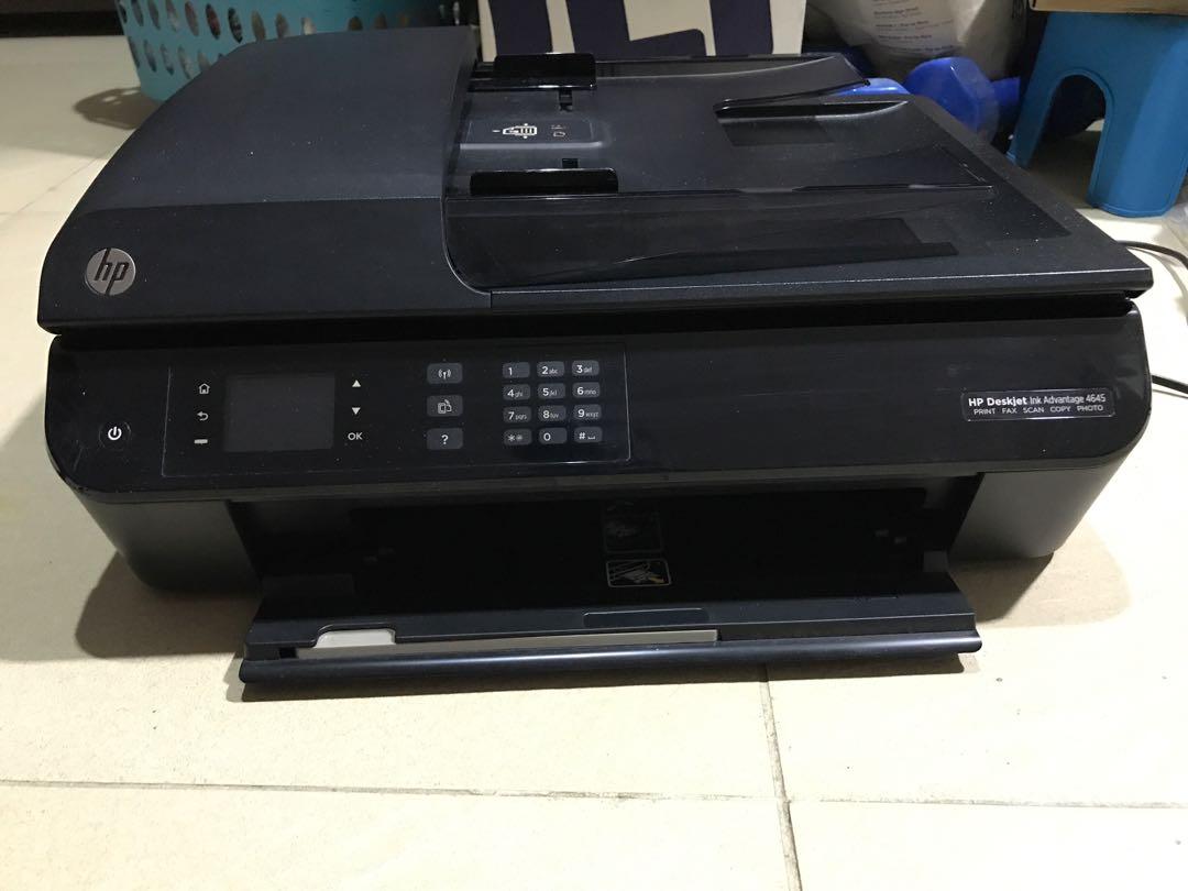 HP Deskjet Ink Advantage 4645 Printer on Carousell
