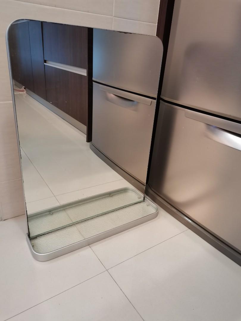 Ikea Bathroom Mirror With Shelf Home Furniture Furniture On Carousell