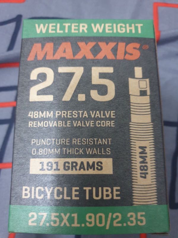 Inner tube 27.5, Sports Equipment, Bicycles & Parts, Parts