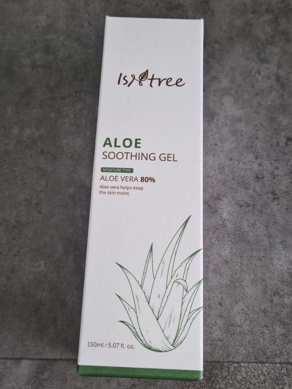 Isntree Aloe Soothing Gel, Moist type (80%), Beauty & Personal Care, Face,  Face Care Products on Carousell