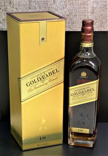 JOHNNIE WALKER GOLD LABEL CENTENARY BLEND for sale! AGED 18 ...