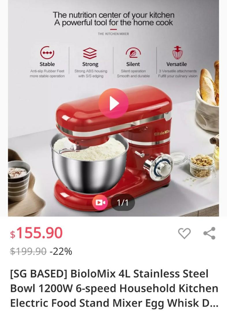 silent cake mixer