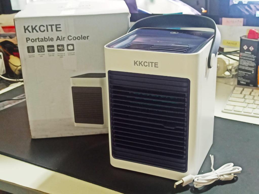 KKCITE Portable Air Cooler 3 in 1 Air Cooler Humidifier Purifier