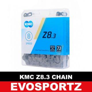 KMC Z8.3 Chain | 8 Speed Bicycle KMC Chain | 6 to 8 Speed Bike Chains