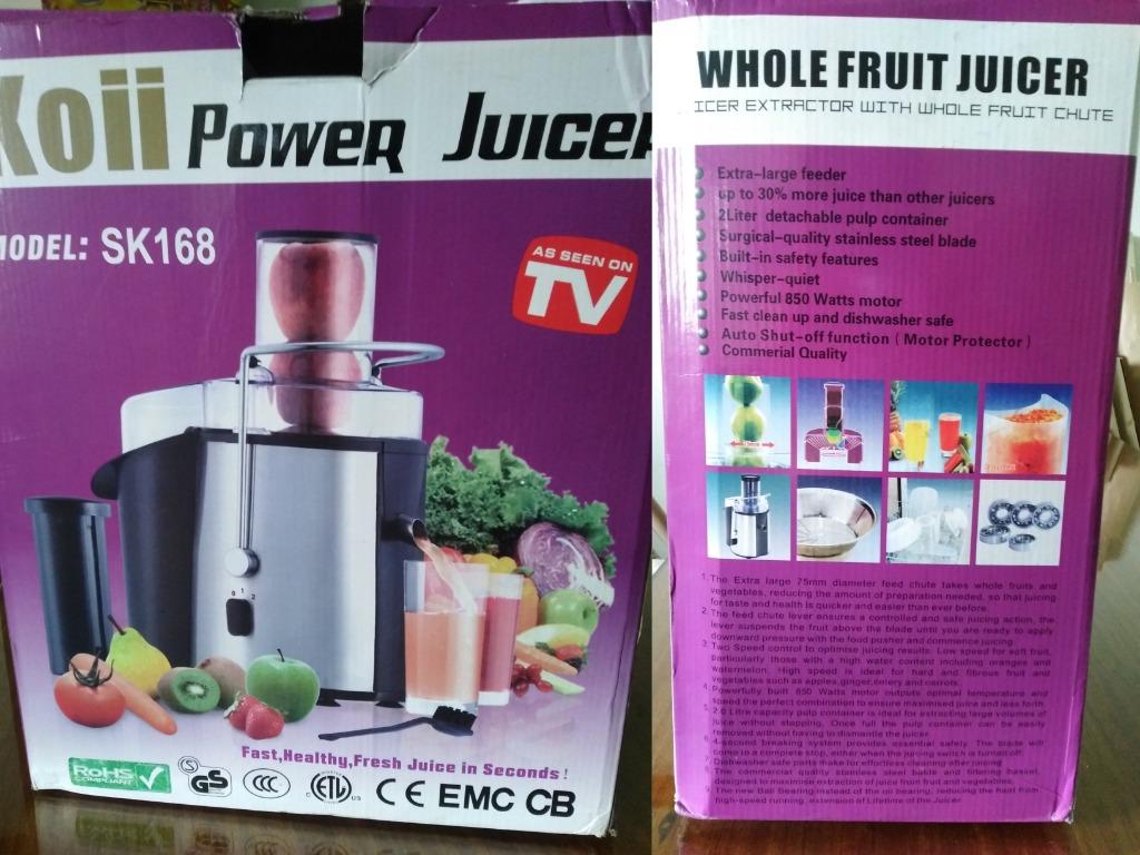 Koii best sale power juicer