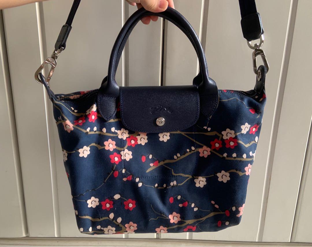 longchamp cherry blossom bag