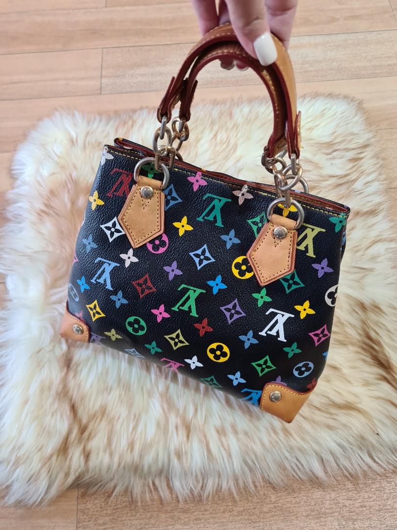 LV Monogram Multicolor Audra Black, Luxury, Bags & Wallets on Carousell