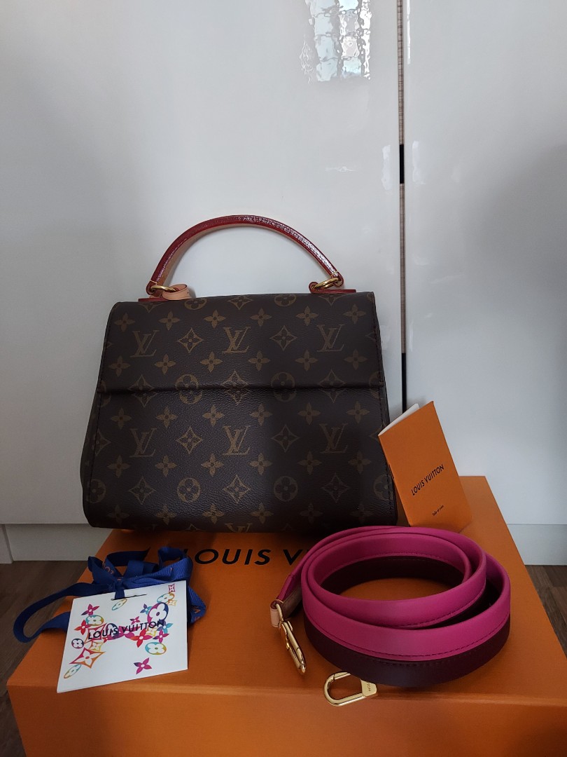 LV Cluny BB Monogram Fuchsia