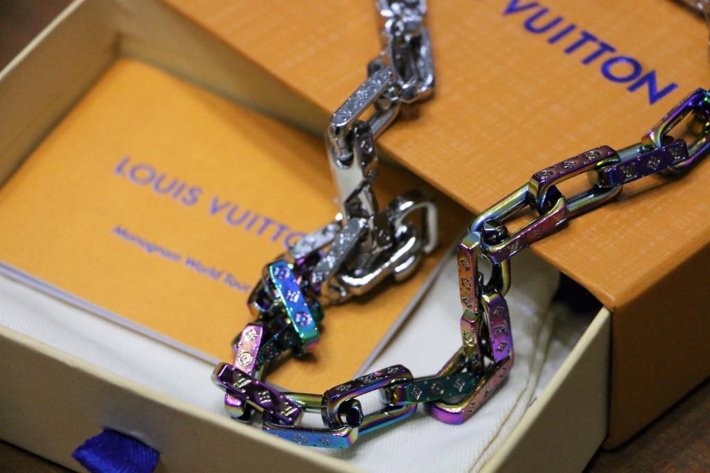 Louis vuitton deals virgil necklace
