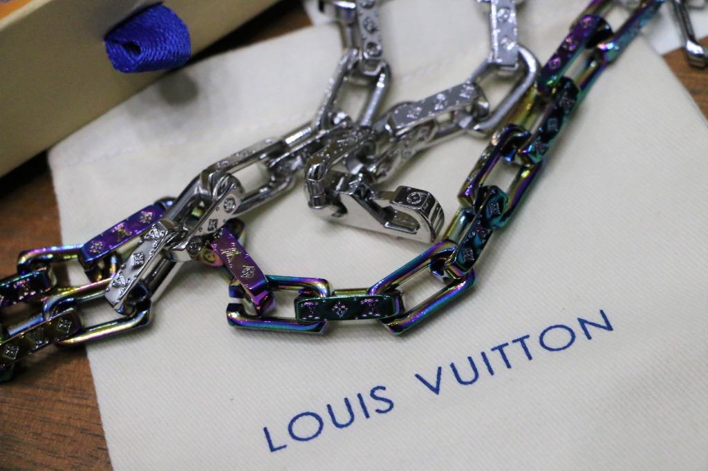 in stock] VIRGIL X LV Cuban chain necklace bracelet, Men's Fashion, Watches  & Accessories, Jewelry on Carousell