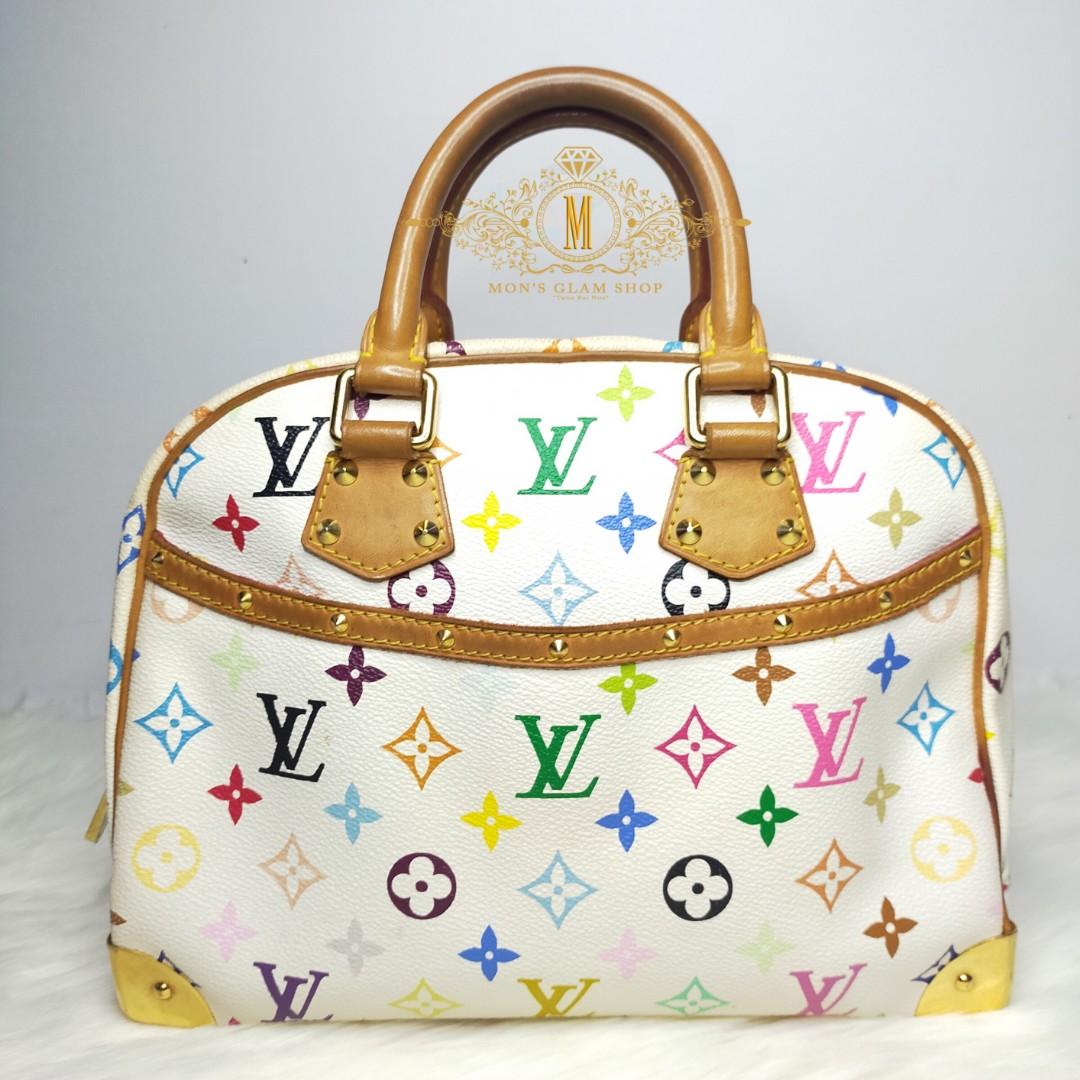 LOUIS VUITTON Multicolor Trouville White, Luxury, Bags & Wallets on  Carousell