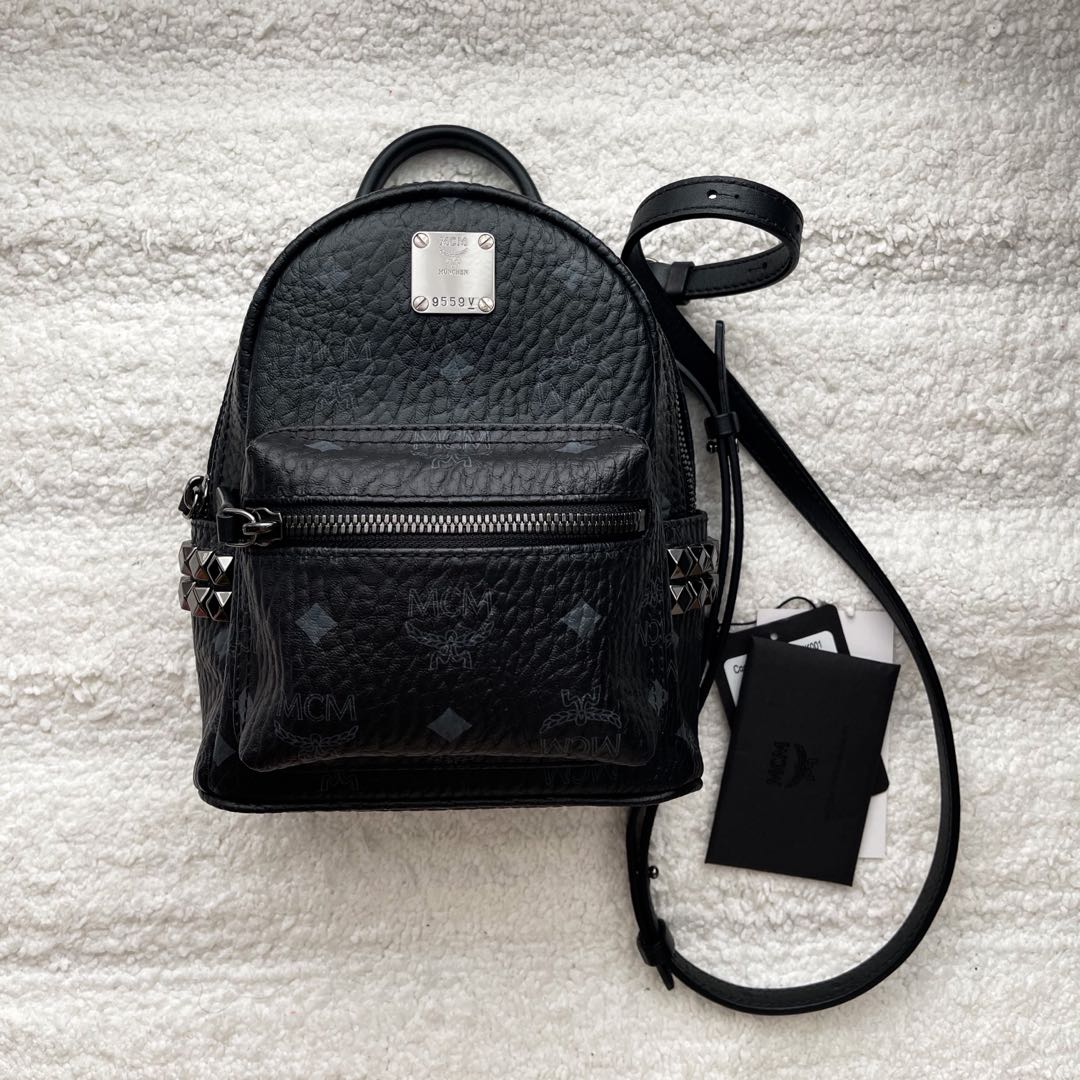 MCM Stark Bebe Boo Nano Leather Backpack - Bags & Wallets for sale in Johor  Bahru, Johor