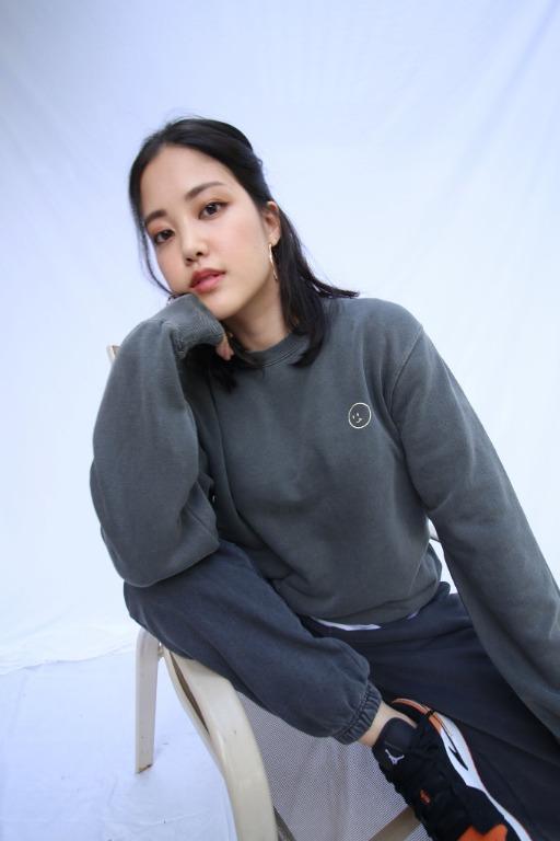 Michelle Choi Little Puffy Sweatshirt (Charcoal) - M
