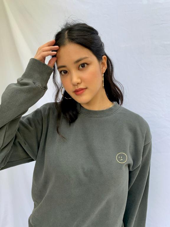 Michelle Choi Little Puffy Sweatshirt (Charcoal) - M