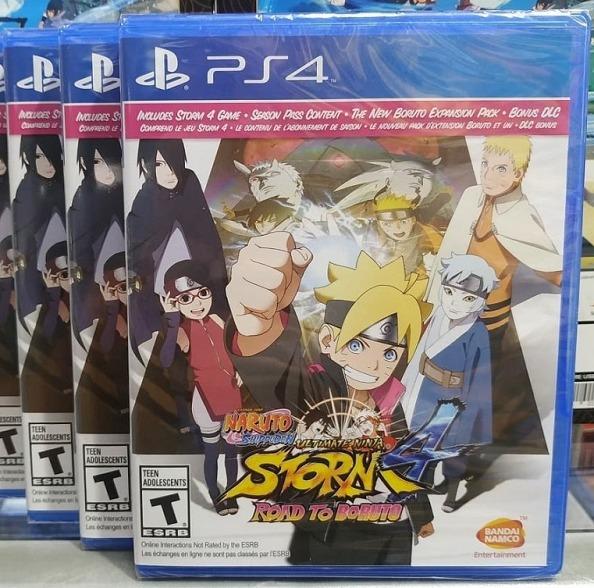 New And Sealed Ps4 Ps5 Game Naruto Shippuden Ultimate Ninja Storm 4 Road To Boruto English Video Gaming Video Games On Carousell