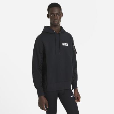 NIKE X SACAI HOODIE Col: Black / Navy, 男裝, 外套及戶外衣服- Carousell