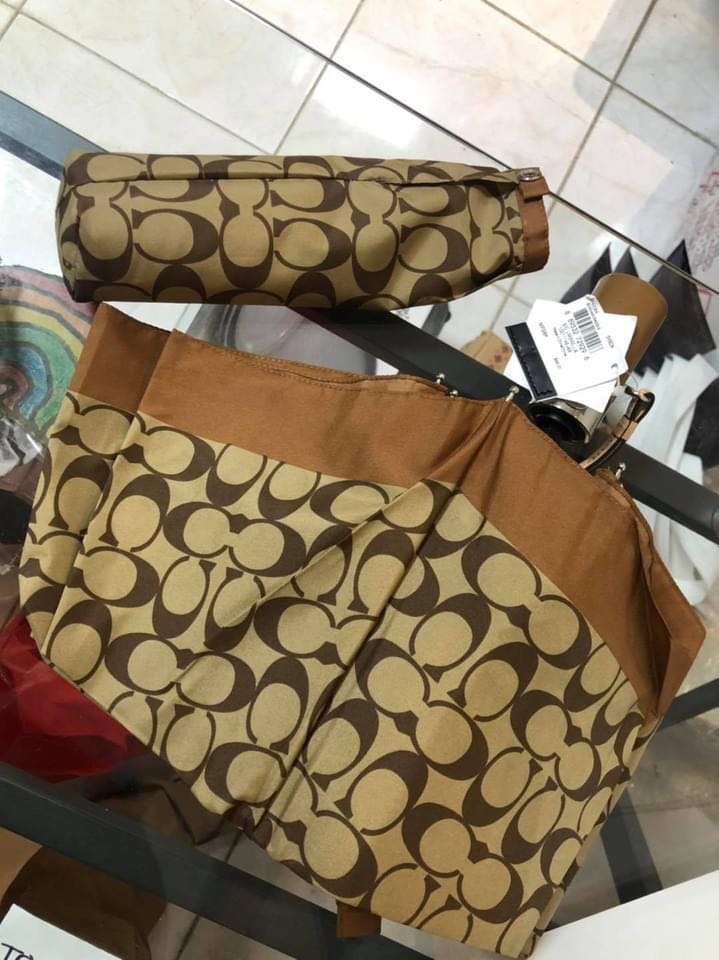 Original Coach Umbrella, Hobbies & Toys, Travel, Umbrellas on Carousell