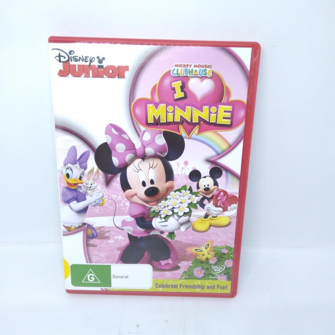 Original Dvd Disc Disney Junior Minnie Mouse Hobbies Toys Music Media Music Accessories On Carousell