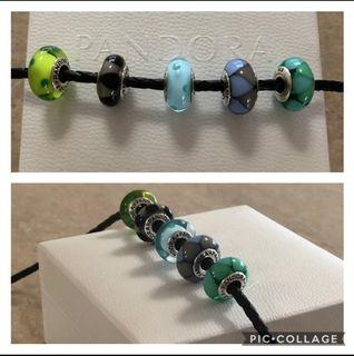 PANDORA MURANO CHARMS