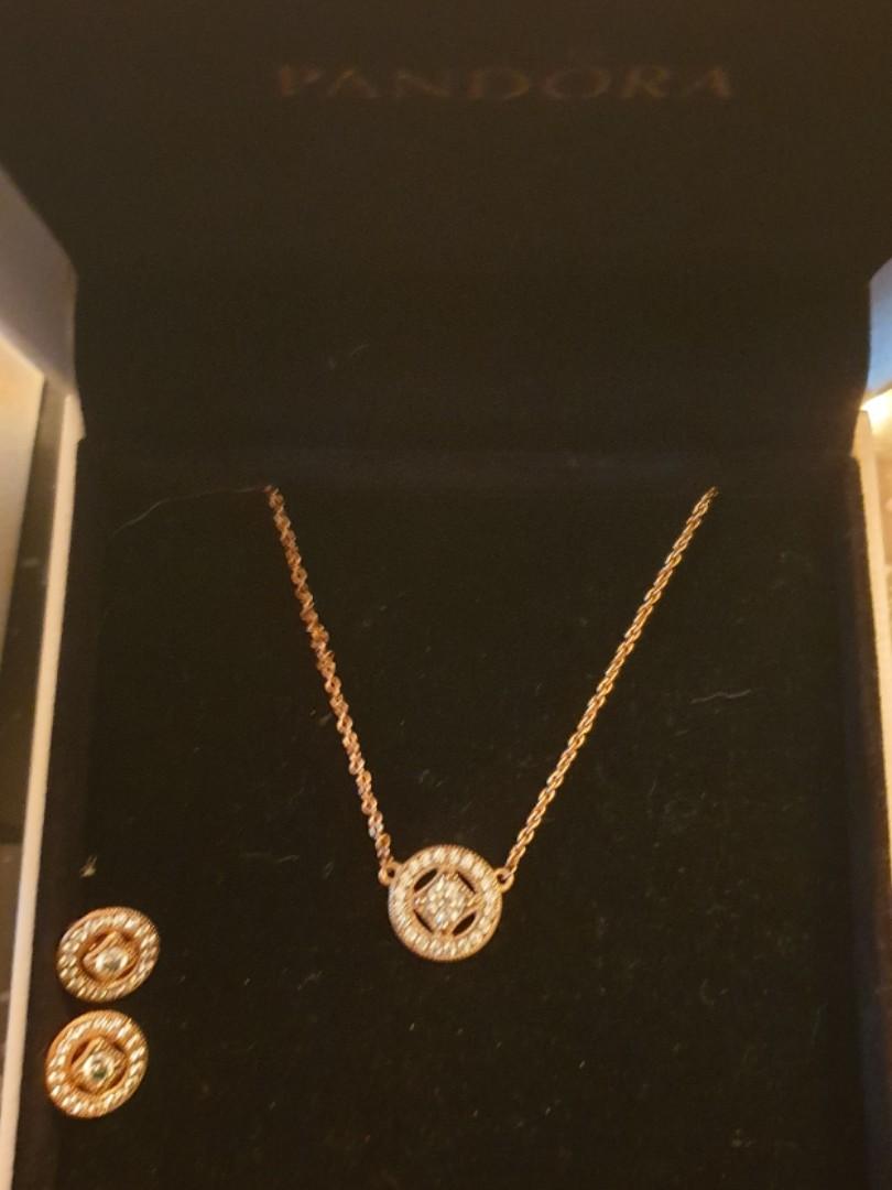 Pandora vintage circle earrings sale