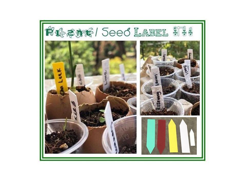 Plastic Garden Plant / Seed Label Tag / Markers, Furniture & Home ...