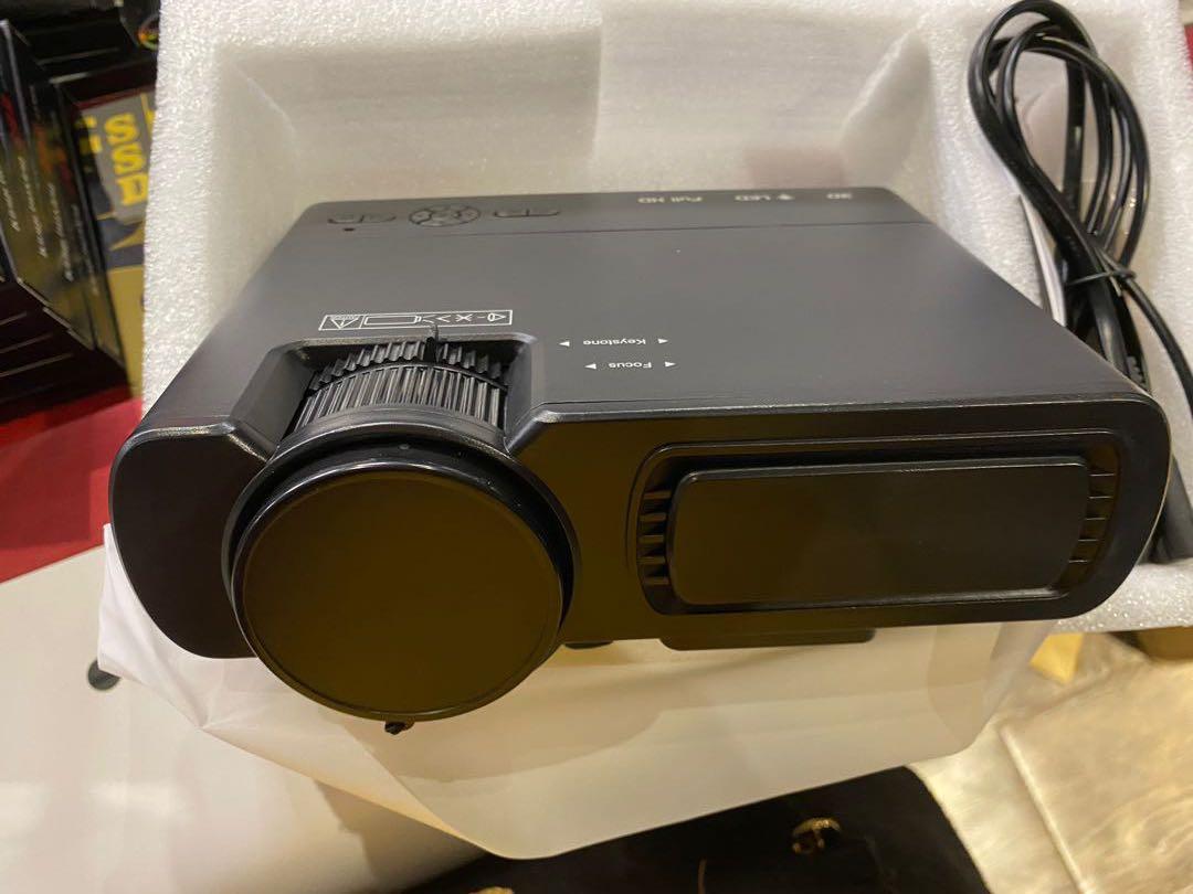 portable t5 mini android wifi smart full hd led projector vi 攝影器材 carousell